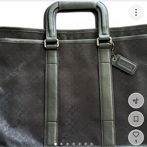Black Coach Laptop Bag For Women & Men